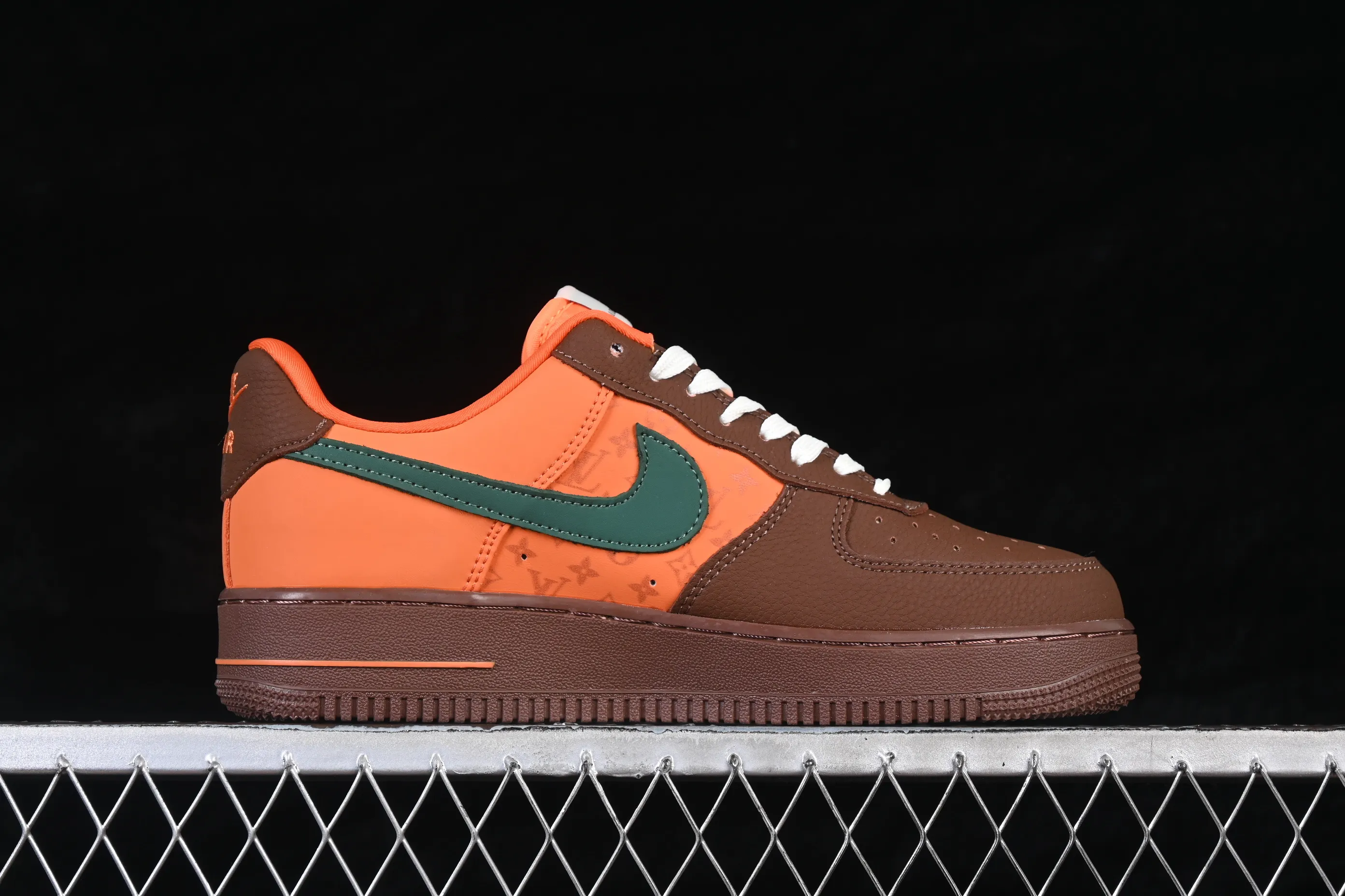 All Categories Nk Air Force 1 Air Force Series Nk Air Force 1 Low Air Force Low Nike Air Force 1'07 Low Joint Orange Brown Elegant Green Air Force One Low Casual Shoes DF0188-126